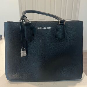 Black Michael Kors Leather Women's Bag